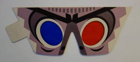 Die teuflische Maske originale 3D-Brille